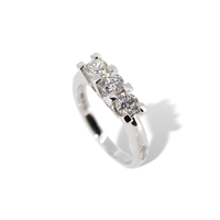 Anello trilogy Recarlo XB657/040 in oro 18k e diamanti naturali Donna  - XB657/040